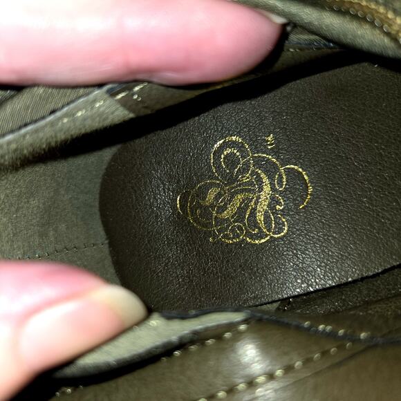 Women's 10 Green Thigh High Over Knee Boots 4 1/2 Inch Stiletto Heel Shoes - Picture 7 of 8